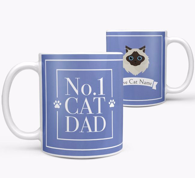 No.1 Dad: Personalised {breedCommonName} Mug